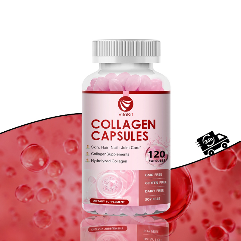 Hair Care Capsule - Powerful Hydrolyzed Collagen Capsules with Hyaluronic