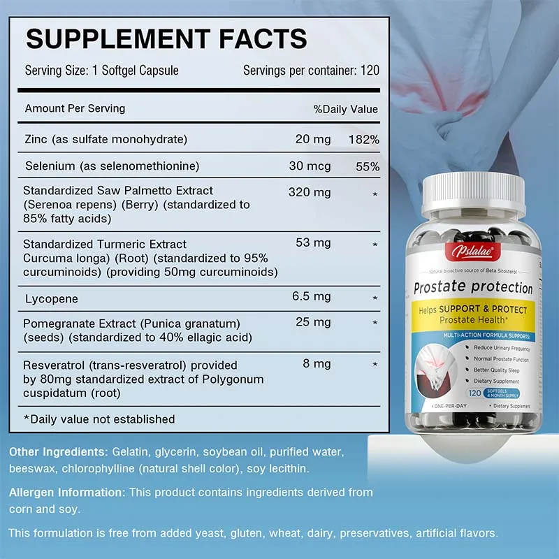 Prostate Complete - Reduces Pr - Hair Care Capsule recensie en prijs