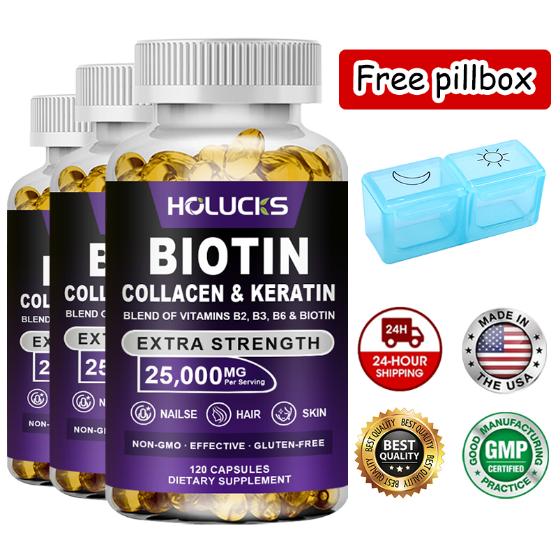 Biotin Collagen & Keratin Caps - Hair Care Capsule recensie en prijs