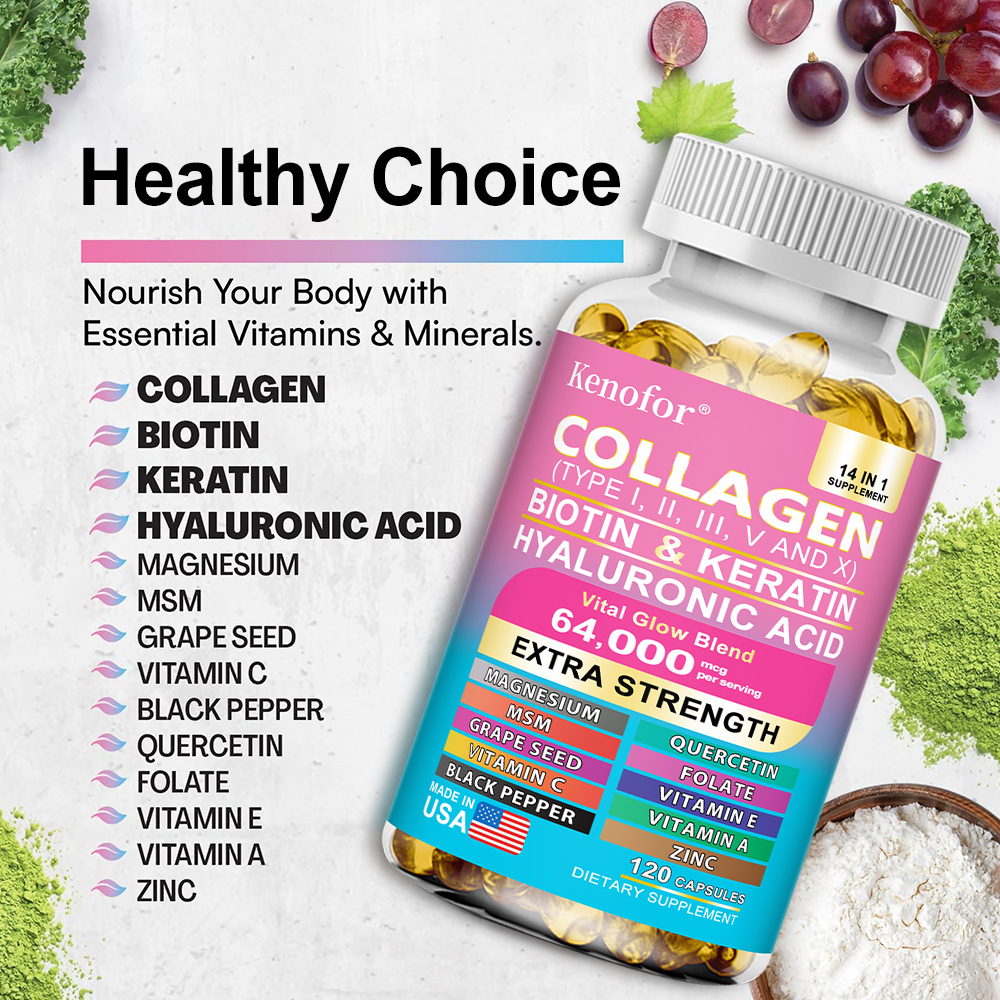 Complex Collagen Capsules, Bri - Hair Care Capsule recensie en prijs