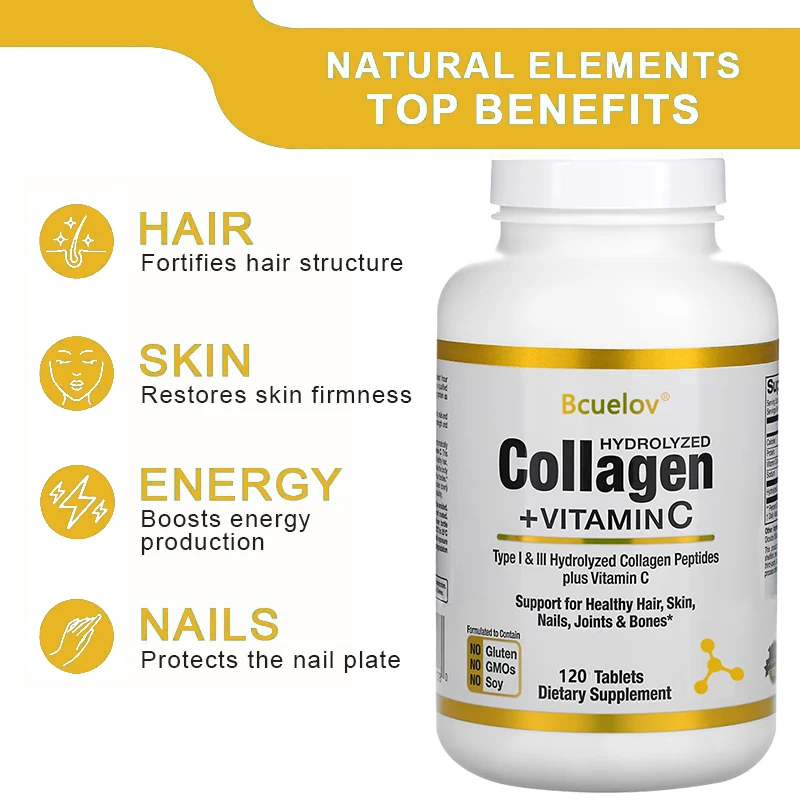 bcuelov Hydrolyzed Collagen Pe - Hair Care Capsule recensie en prijs