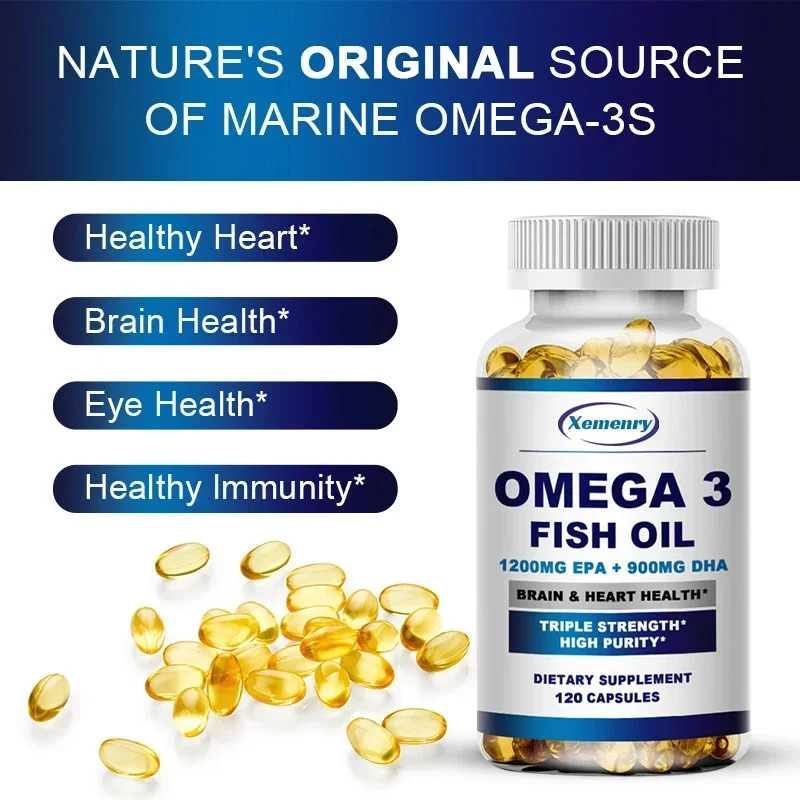 Omega 3 Fish Oil - Supports Ne - Hair Care Capsule recensie en prijs