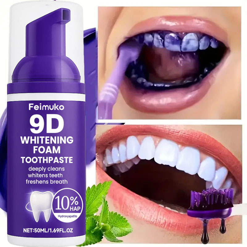 9D Purple Teeth Whitening Toot - Purple Toning Shampoo recensie en prijs