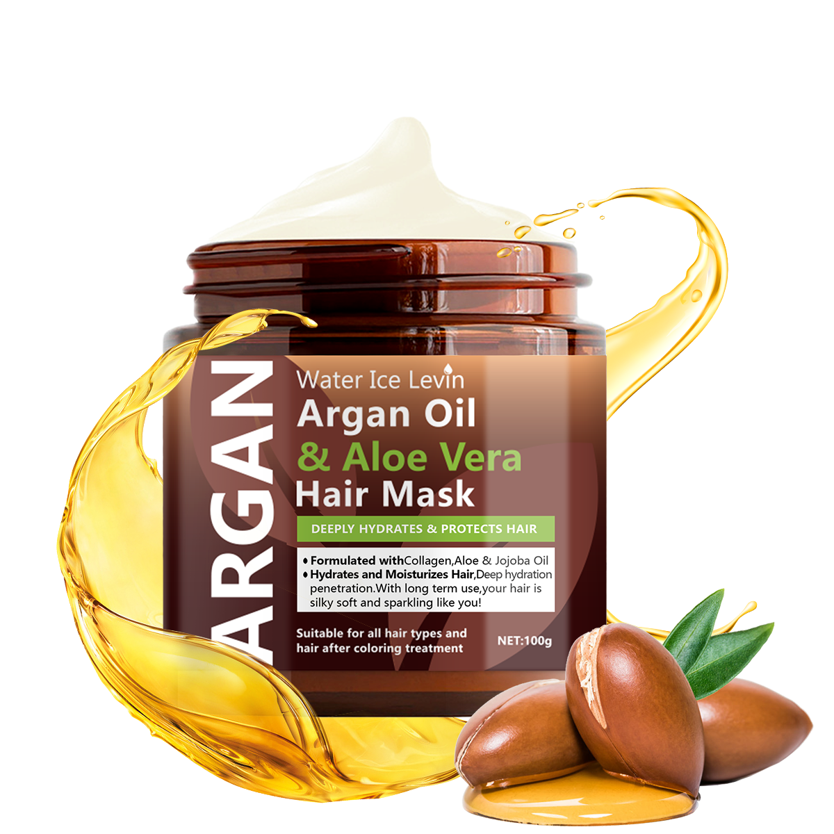 Argan Oil & Aloe Vera Hair Mas - Hair Care Gisou recensie en prijs