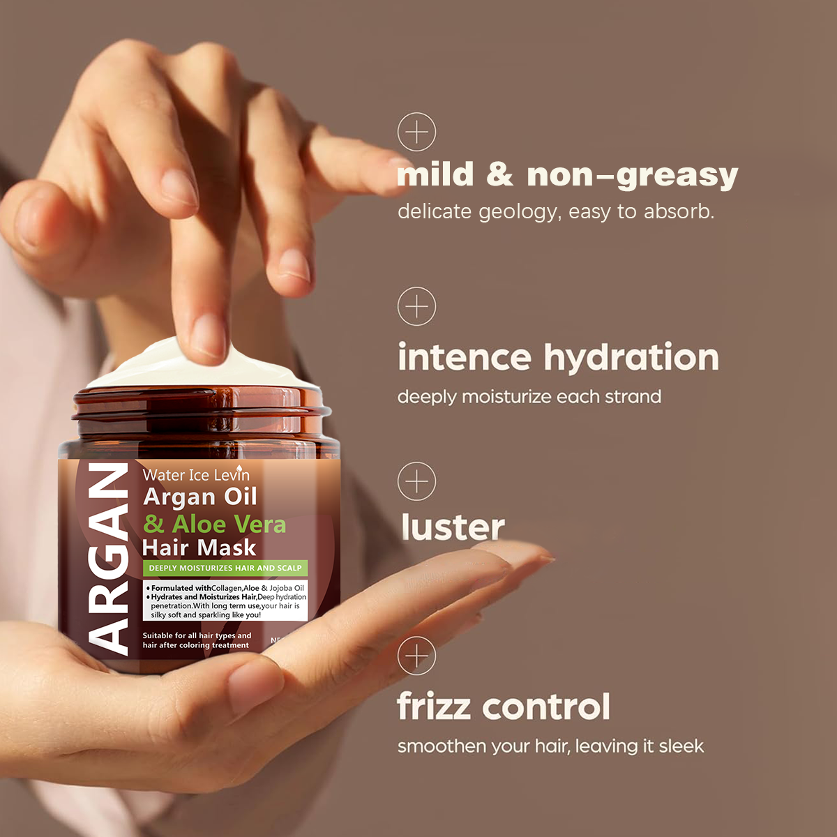 Argan Oil & Aloe Vera Hair Mas - Hair Care Gisou recensie en prijs