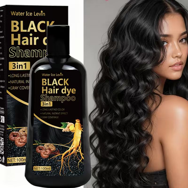 Water Ice Levin Black Hair Dye - Purple Toning Shampoo recensie en prijs
