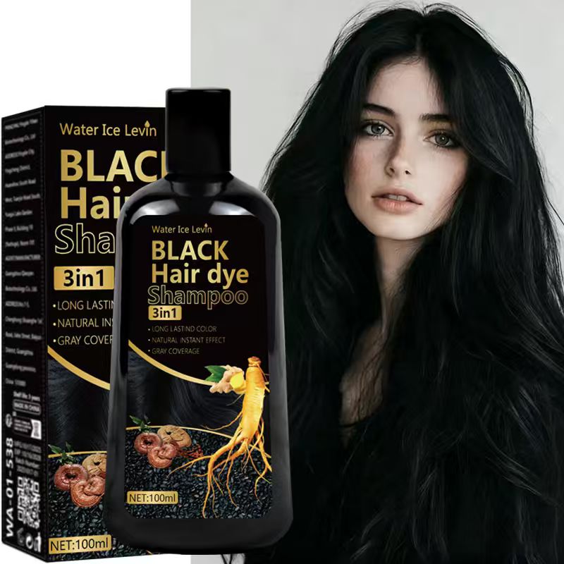 Water Ice Levin Black Hair Dye - Purple Toning Shampoo recensie en prijs