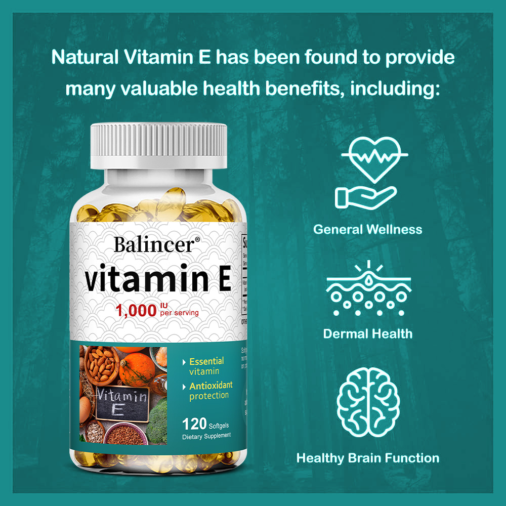 Natural Vitamin E Capsules, An - Hair Care Capsule recensie en prijs