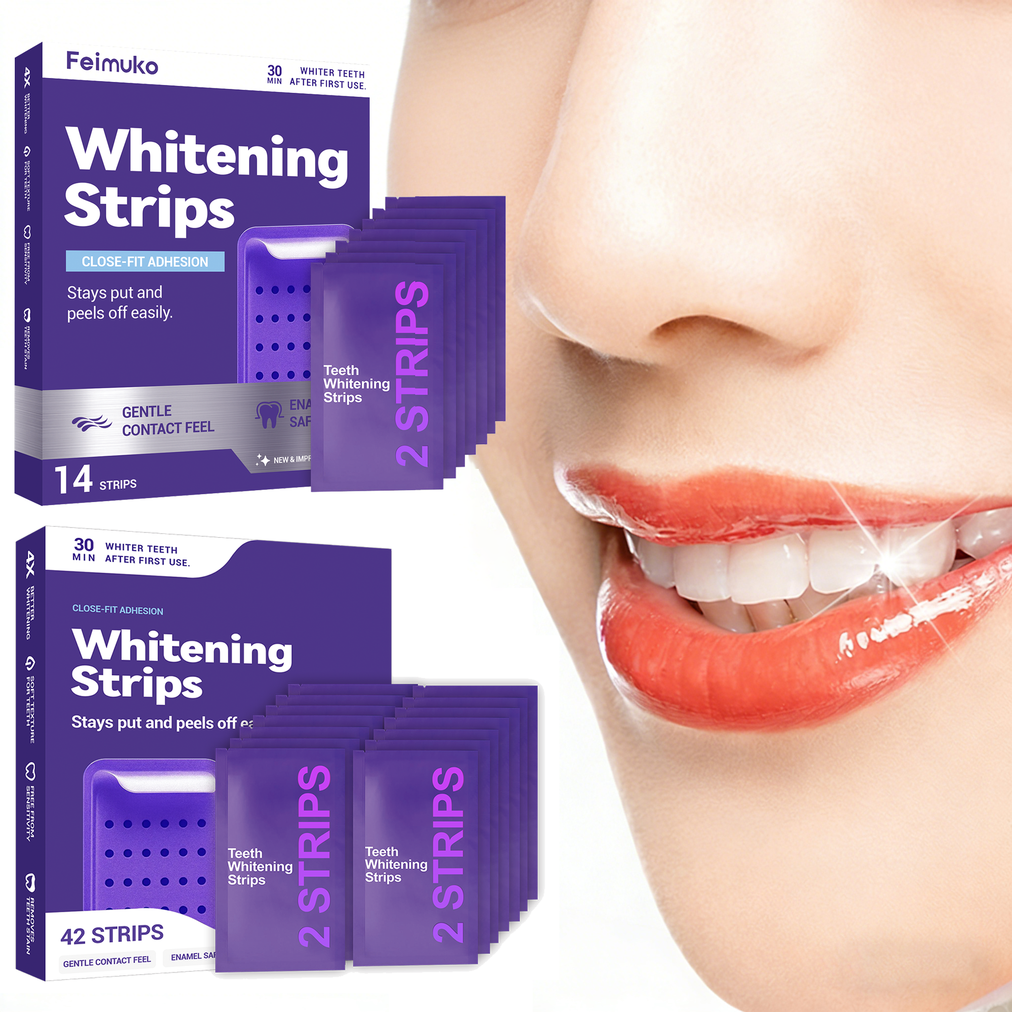 Purple Teeth Whitening Strips  - Purple Toning Shampoo recensie en prijs