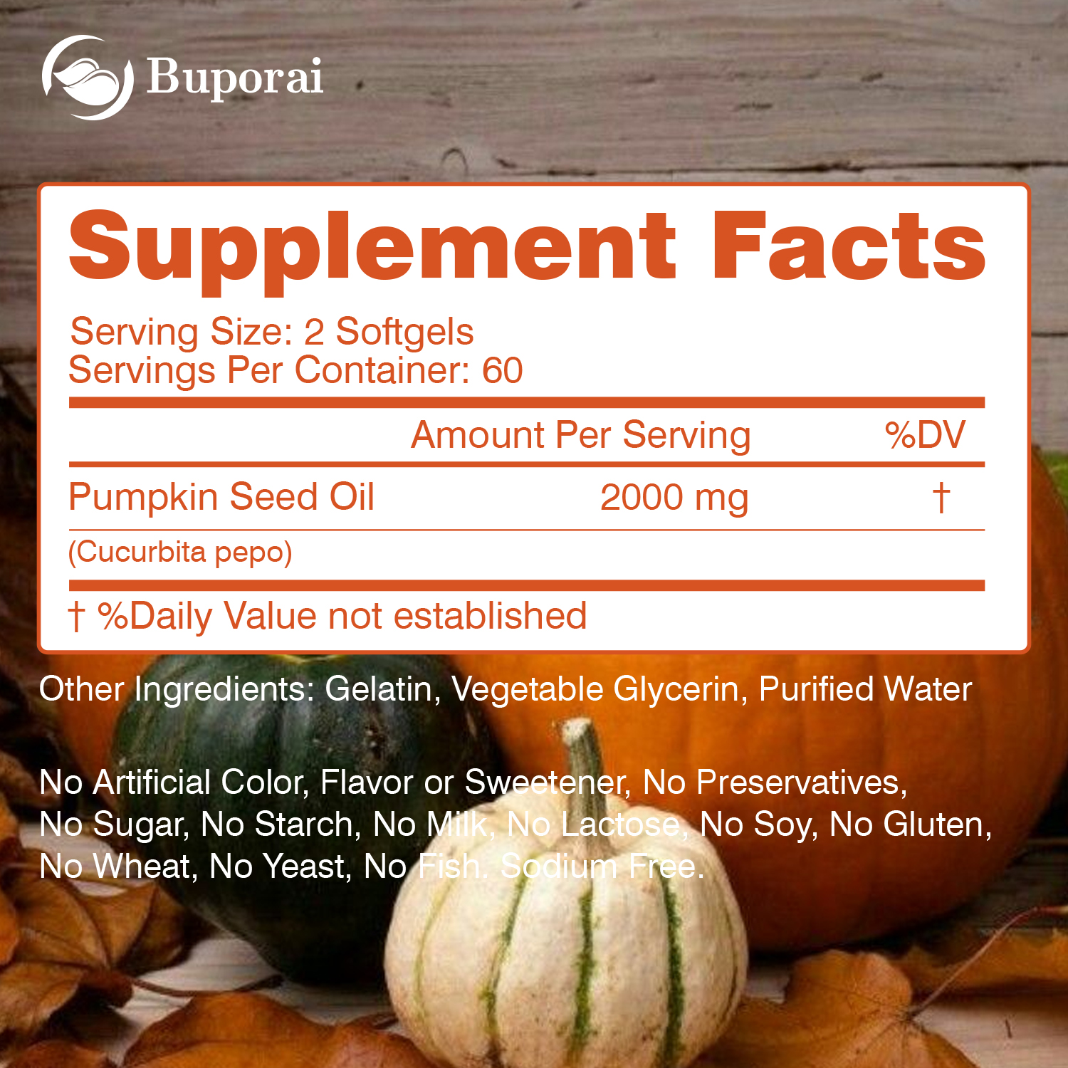 Pumpkin Seed Oil - Promotes Ha - Hair Care Capsule recensie en prijs