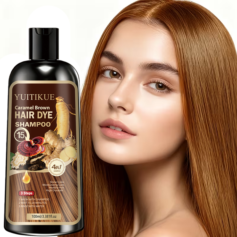 YUITIKUE 4-in-1 Caramel Brown  - Purple Toning Shampoo recensie en prijs