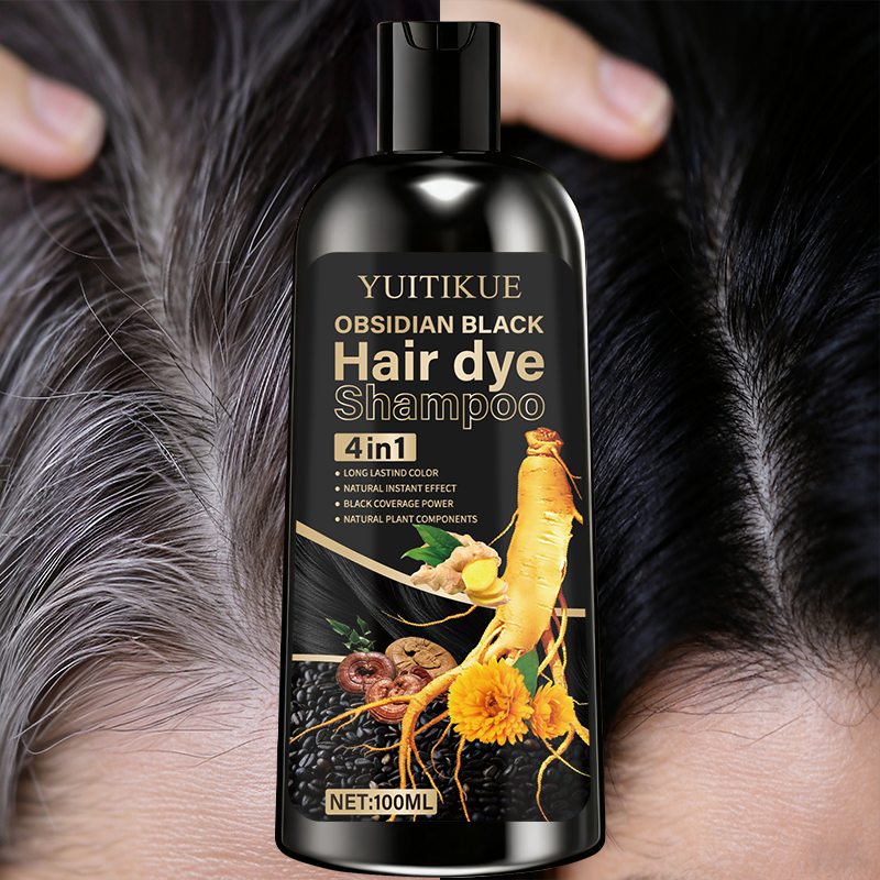 Obsidian Black Hair Dye Shampo - Purple Toning Shampoo recensie en prijs