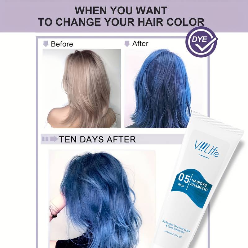 Unisex Hair Dye Permanent Styl - Purple Toning Shampoo recensie en prijs