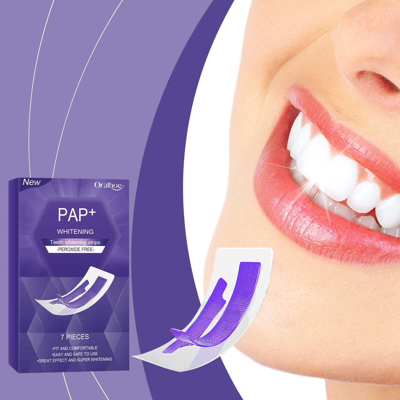Purple Teeth Whitening Strips  - Purple Toning Shampoo recensie en prijs