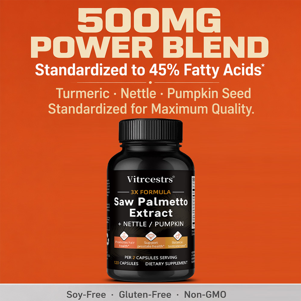 Men's Saw Palmetto Complex Cap - Hair Care Capsule recensie en prijs